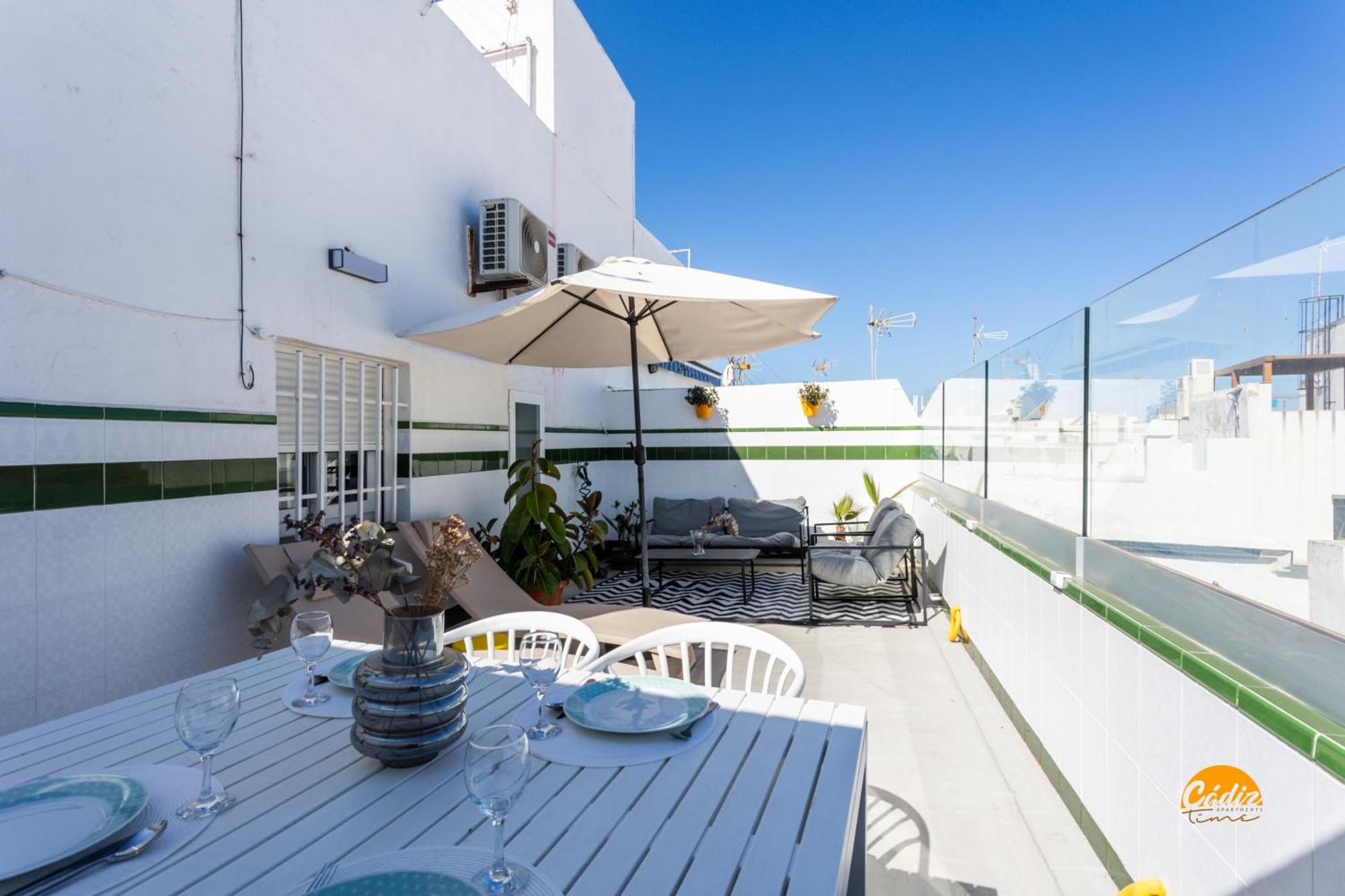 Appartamento Ático Catedral - WIFI - PETFRIENDLY - ECOFRIENDLY Cadice Esterno foto